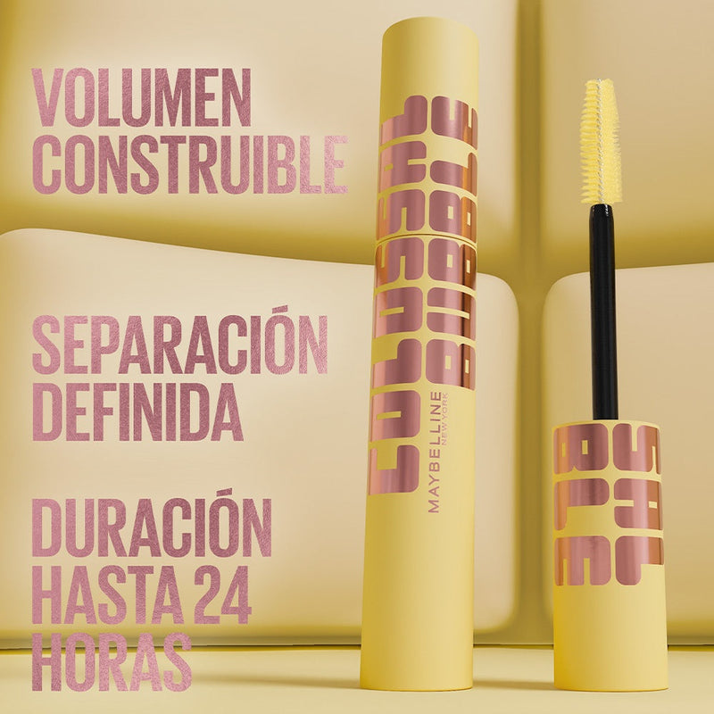 Colossal Bubble WSH Pestañina Very Black Maybelline