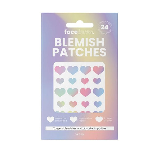 Face Facts Parches De Rostro Corazones Holográfico - Farmacias Arrocha