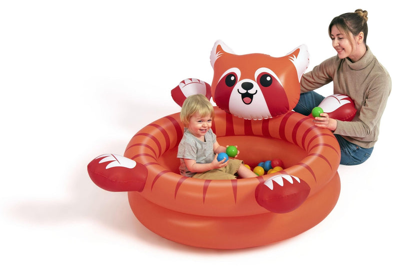 Piscina de Bolas Inflable Panda Rojo - Farmacias Arrocha