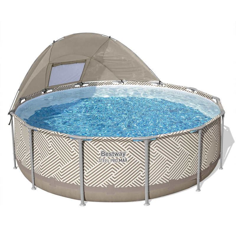Set de Piscina Redonda con Canopy - Farmacias Arrocha
