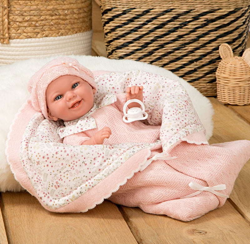 Muñeca con peso Elegance Babyto de 35cm Niña - Farmacias Arrocha