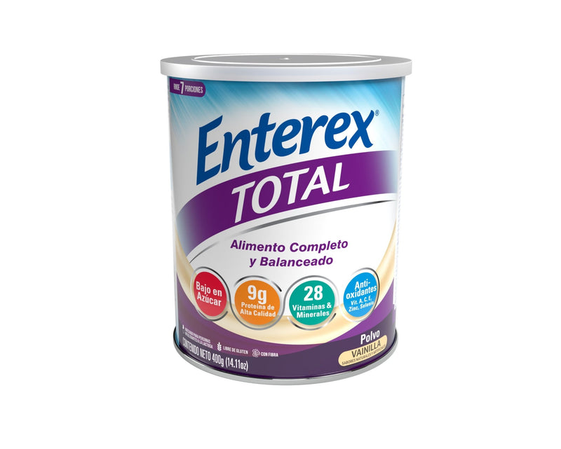 Enterex Vainilla Polvo De 400Gr - Farmacias Arrocha