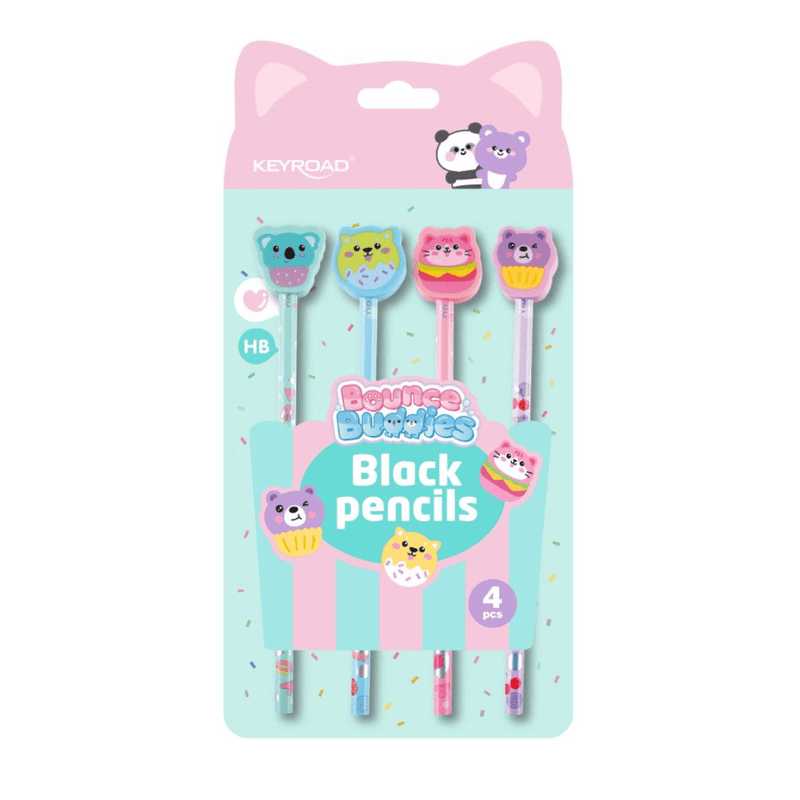 Lápiz de Grafito HB Pastel Buddies - Farmacias Arrocha
