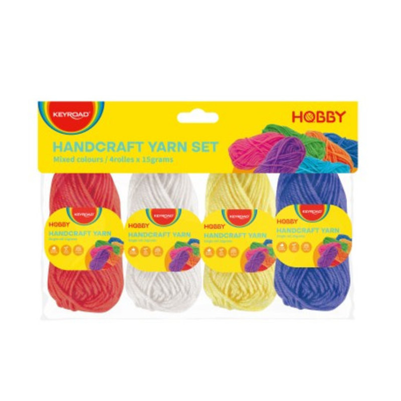 Lanas de 15g x 4 colores: Rojo Blanco Amarillo Azul - Farmacias Arrocha