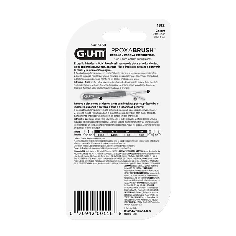 Gum Idb 4Ct 0.6Mm Lvndr Latam - Farmacias Arrocha