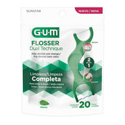 Gum Gum 2 In 1 Flosser Mint 20Ct Lam - Farmacias Arrocha