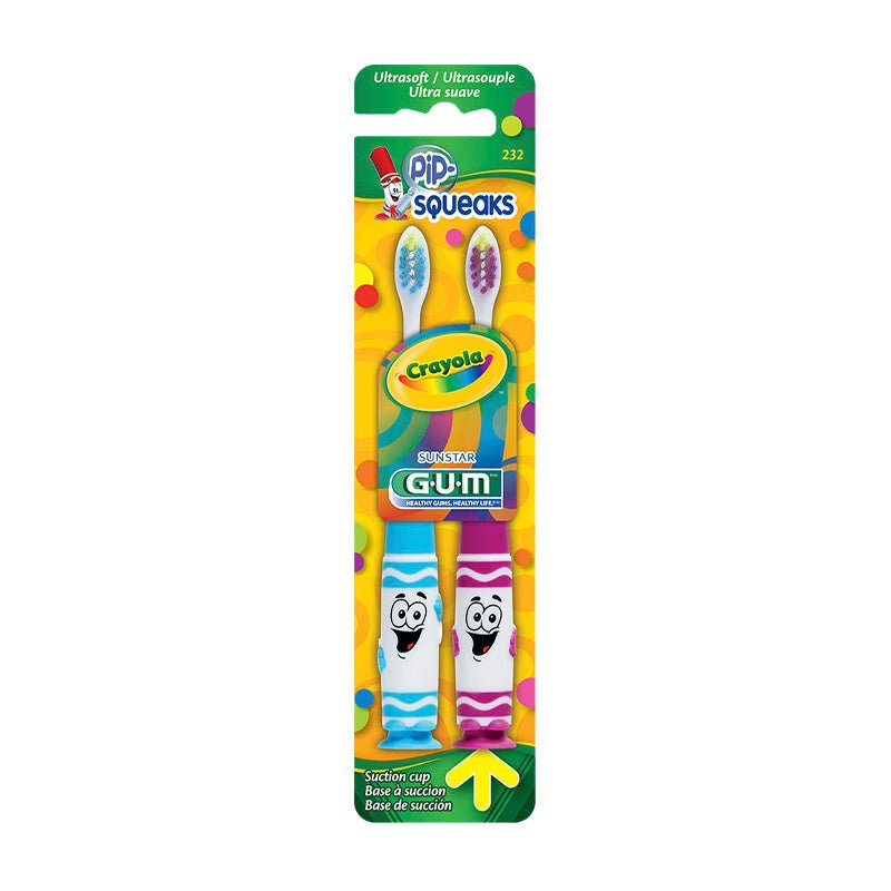 Gum Cepillo Crayola Pipsqueak 2P 0 - 5 Años - Farmacias Arrocha