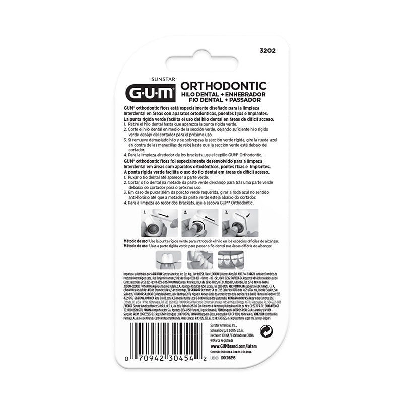 Gum Gum Orthodontic Floss 22.9M Hilo Con - Farmacias Arrocha