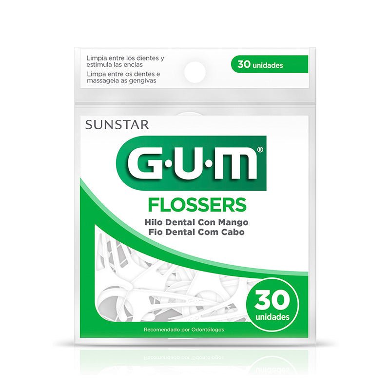 Gum Ea Sm Flossers Bag 30Ct Lite - Farmacias Arrocha