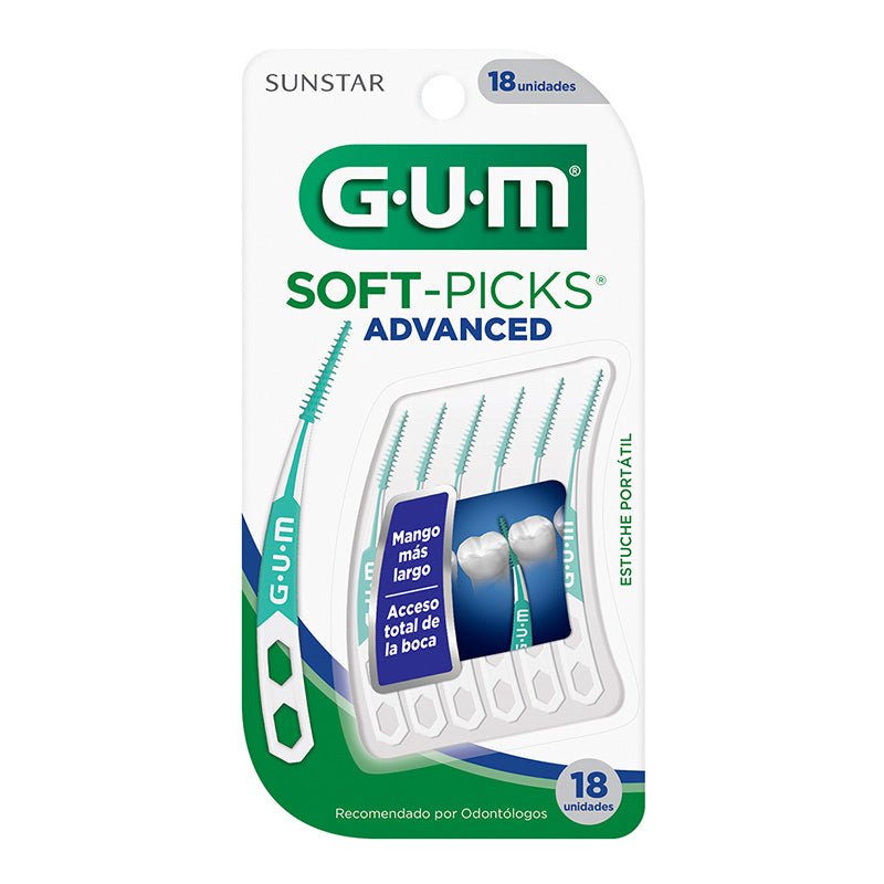 Gum Soft Picks Advanced 18Ct Ret Latam - Farmacias Arrocha