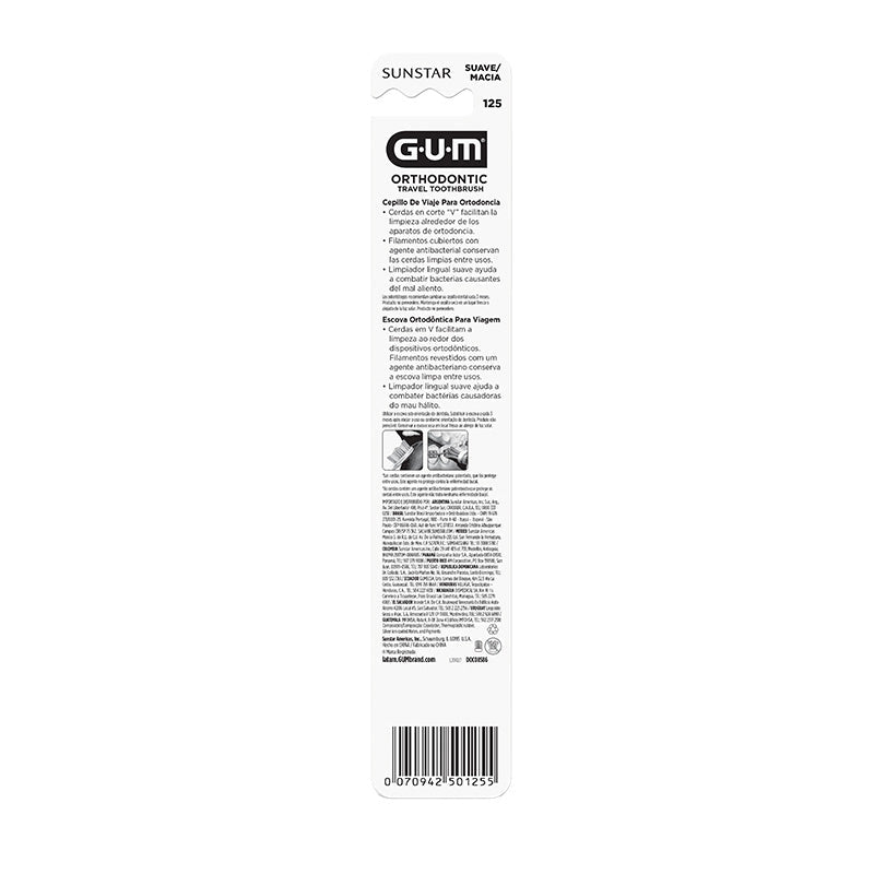 Gum Cepillo Para Ortodoncia De Viaje - Farmacias Arrocha