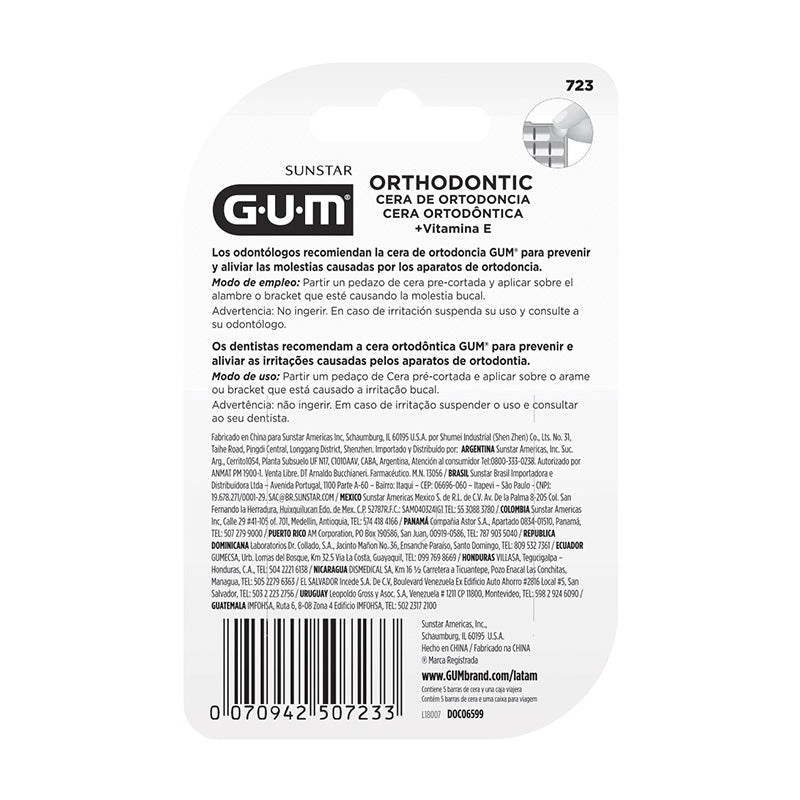 Gum Cera Para Ortodoncia - Farmacias Arrocha