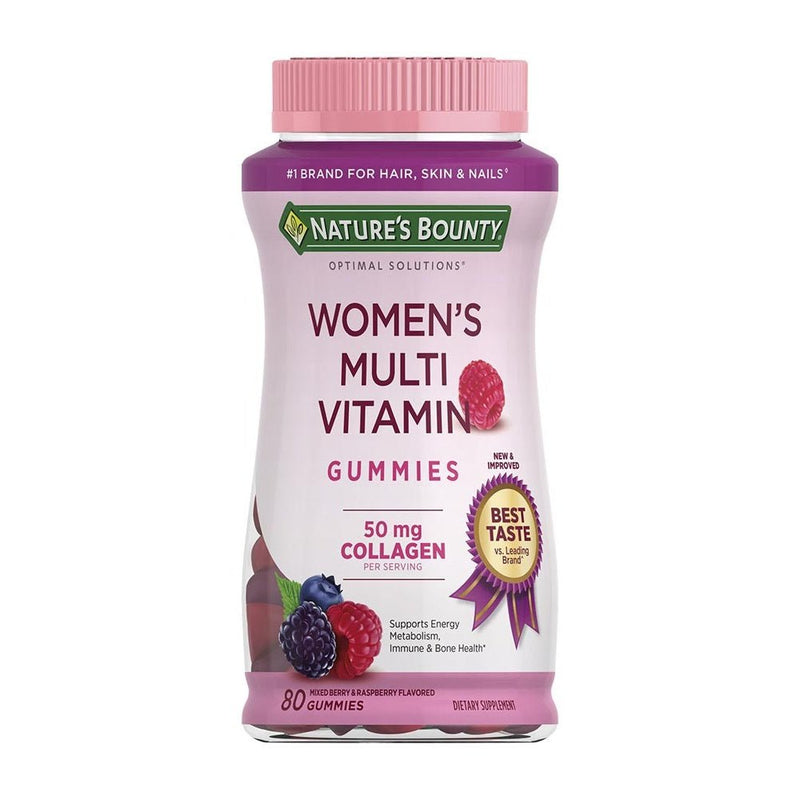 Nature's Bounty Women Multi 80 Gummies - Farmacias Arrocha