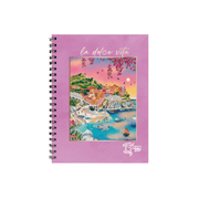 Libreta de espiral doble anillo pasta dura 200 páginas, femenino - Farmacias Arrocha