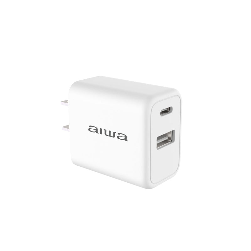 Cargador de pared doble puerto USB A y C