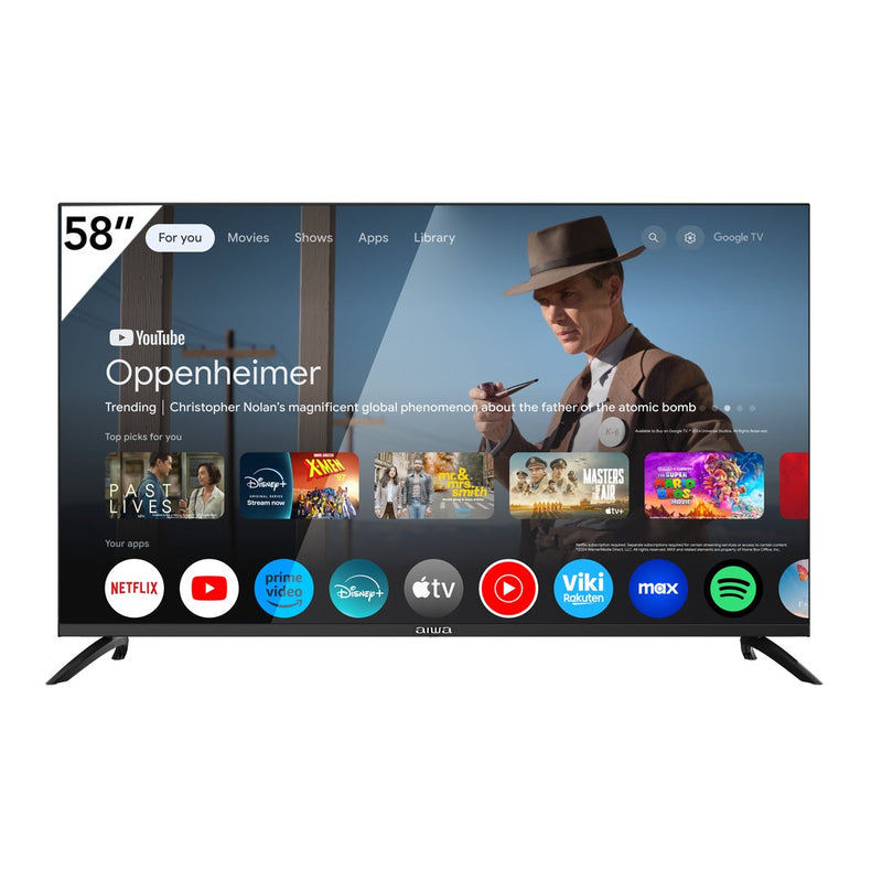 TV Google 58" UHD 4K TDT