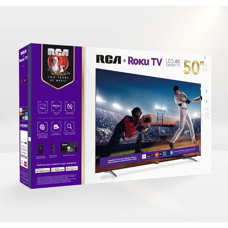 Televisor Smart 4K Ultra HD Roku TV 50" - Farmacias Arrocha