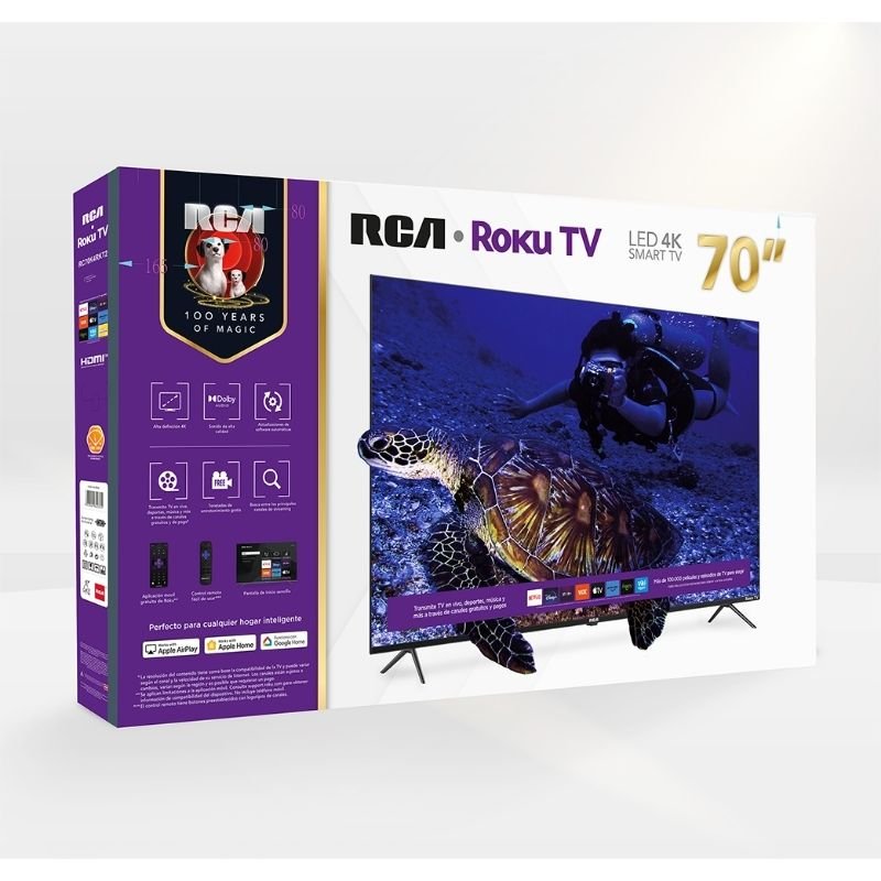 Televisor Smart 4K Ultra HD Roku TV 70" - Farmacias Arrocha