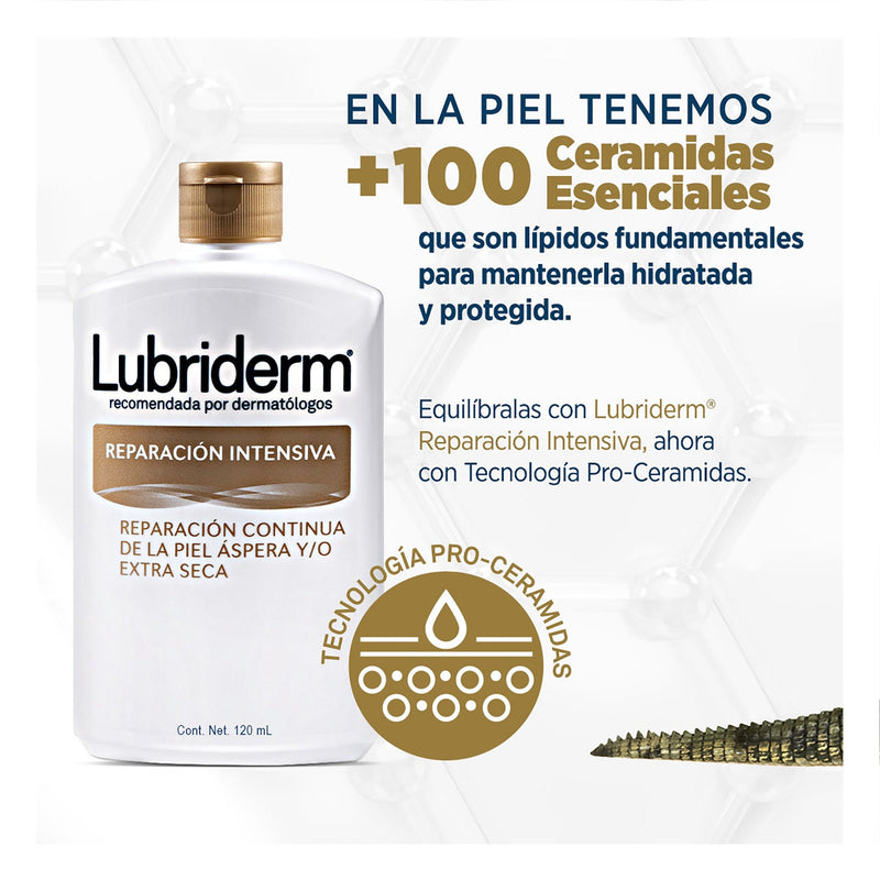 Crema Corporal LUBRIDERM Reparación Intensiva 120 ML