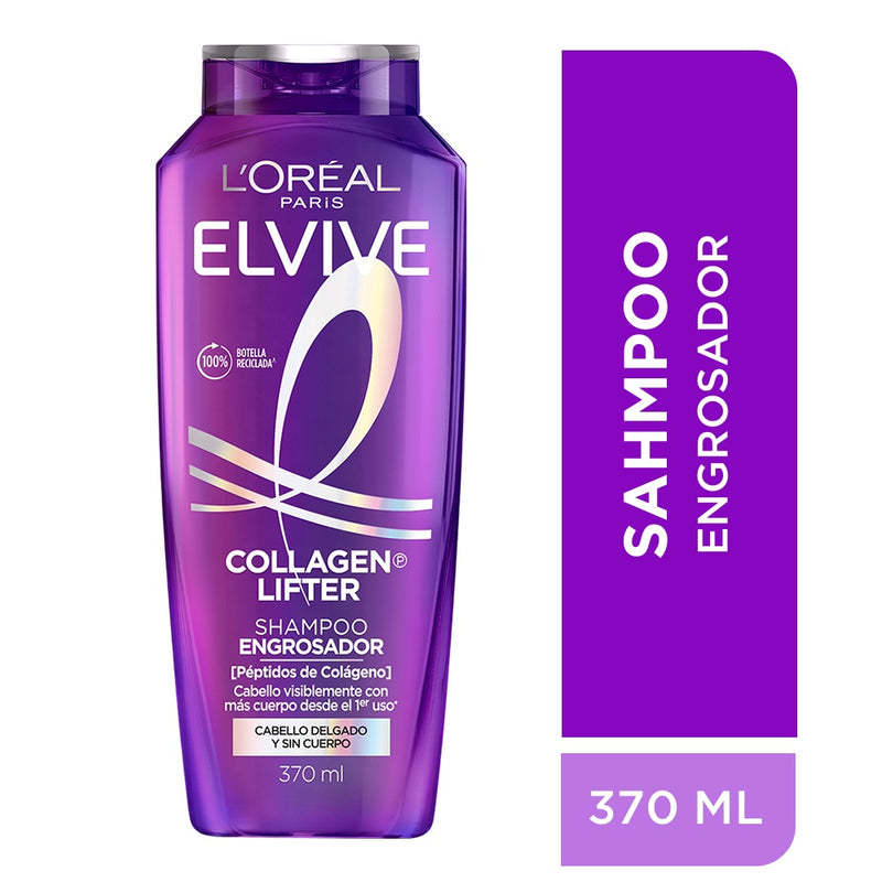 Shampoo L'Oreal Paris Colageno Lifter  370ml