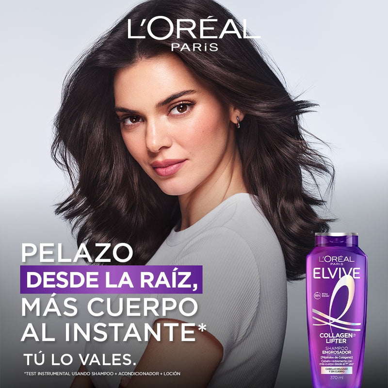 Shampoo L'Oreal Paris Colageno Lifter  370ml
