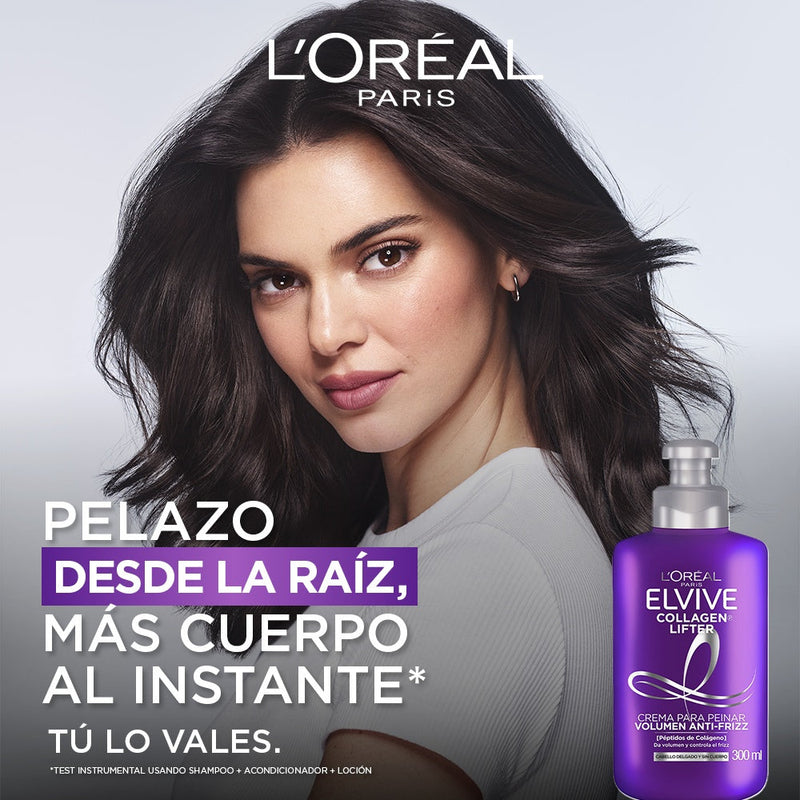 Crema para peinar L'Oreal Paris Colageno Lifter  300ml