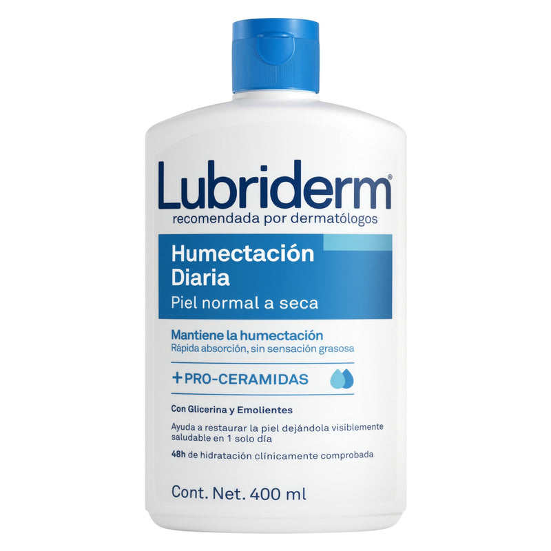 Crema Corporal LUBRIDERM Humectación Diaria 400ml