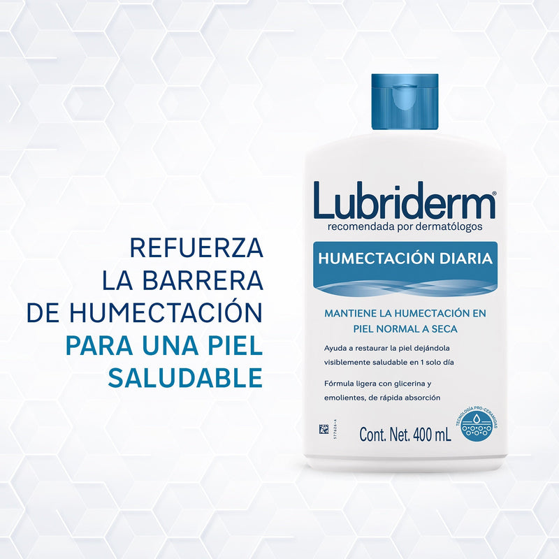Crema Corporal LUBRIDERM Humectación Diaria 400ml