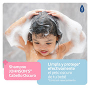 Shampoo Bebé JOHNSON’S® Baby Cabello Oscuro 200 ML - Farmacias Arrocha