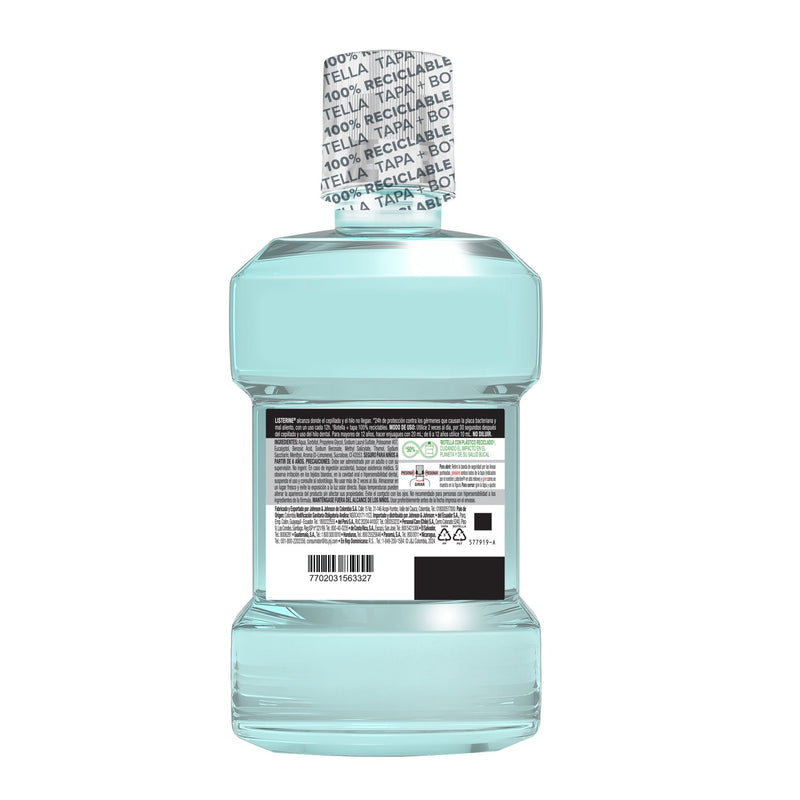 Enjuague Bucal LISTERINE®  Coolmint Frescura Suave sin Alcohol 180ml