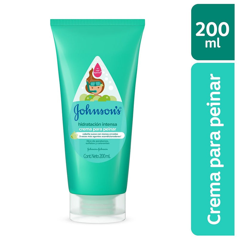 Johnson Baby Crema Para Peinar Hidratacion Intensa 200Ml - Farmacias Arrocha