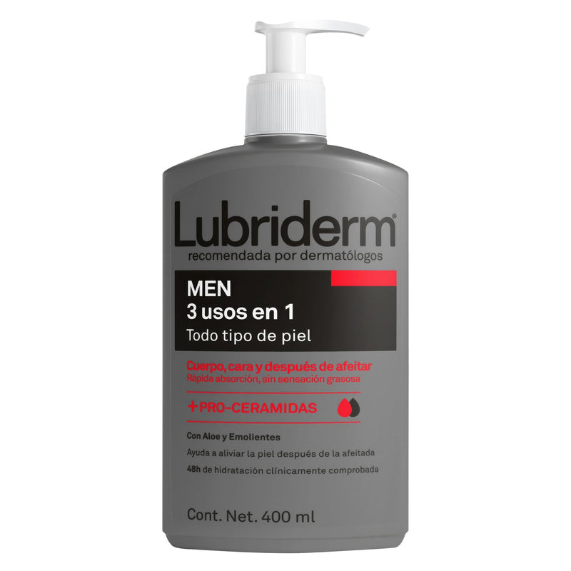 Crema Corporal LUBRIDERM For Men 400 ML