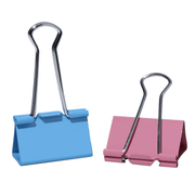 Binder Clips 41mm Pastel 12 Pcs - Farmacias Arrocha