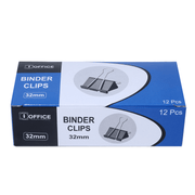Binder Clips 32mm Negro 12 Pcs - Farmacias Arrocha