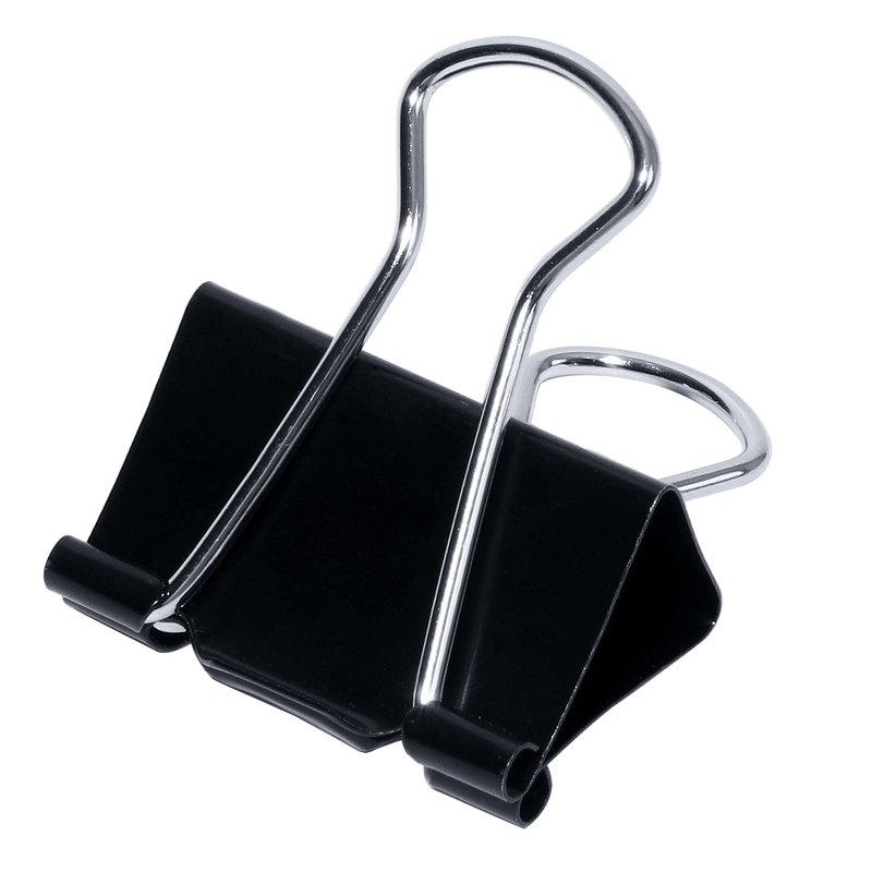 Binder Clips 32mm Negro 12 Pcs - Farmacias Arrocha