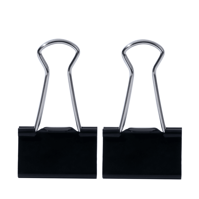 Binder Clips 32mm Negro 12 Pcs - Farmacias Arrocha