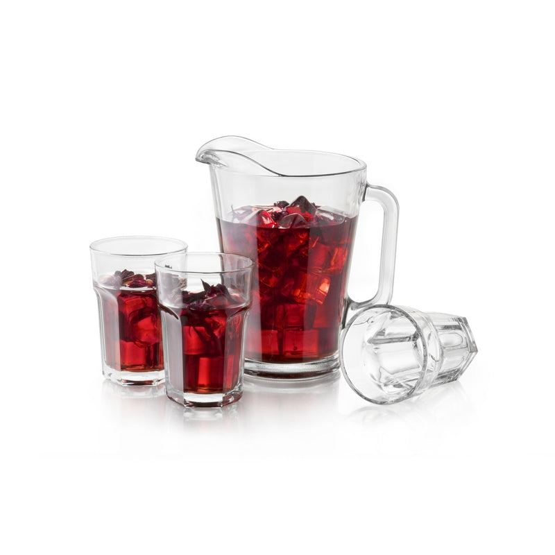 Juego de vasos modernos  para agua de 7 piezas