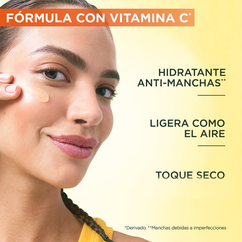 Crema Hidratante Garnier Toque Seco Vitamina C 85 gr