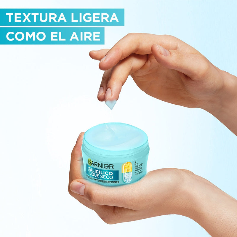 Crema Hidratante Garnier Toque Seco Salicílico 85 gr