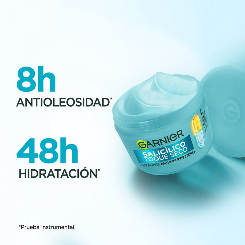 Crema Hidratante Garnier Toque Seco Salicílico 85 gr