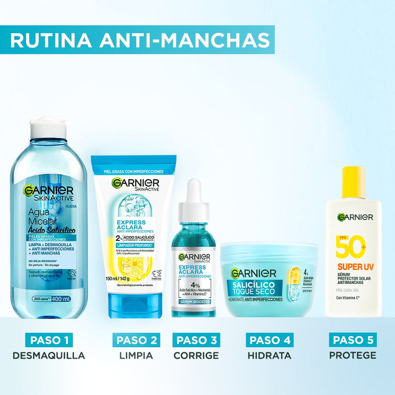 Crema Hidratante Garnier Toque Seco Salicílico 85 gr