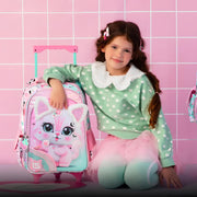 Mochila Con Ruedas Diseno De Gato - Farmacias Arrocha