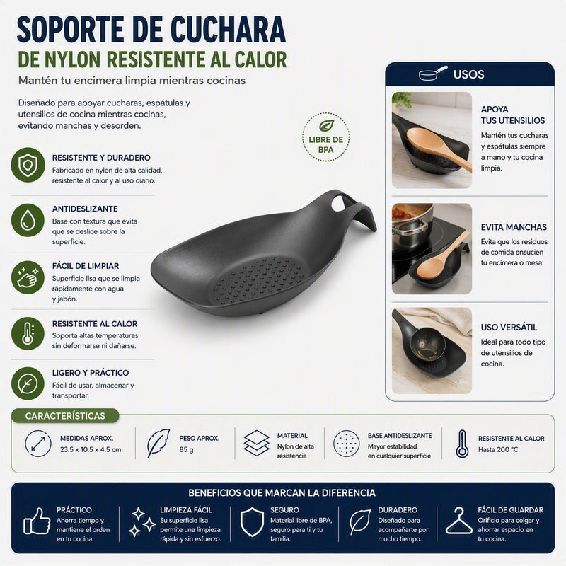 Soporte para cucharas