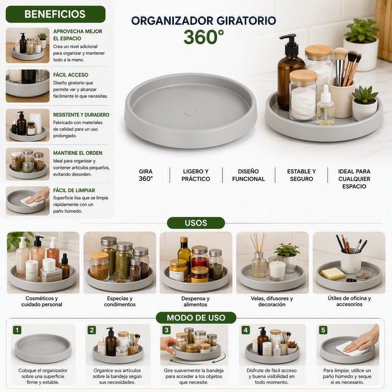 Bandeja giratoria