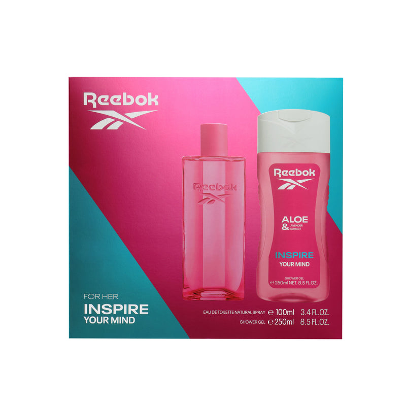 Set Reebok Inspire Your Mind for Her EDT 100ml + SG 250ml