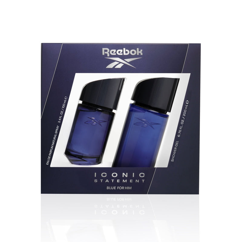 Set Reebok Iconic Blue for Him EDP 100ml + Gel 200ml - Farmacias Arrocha