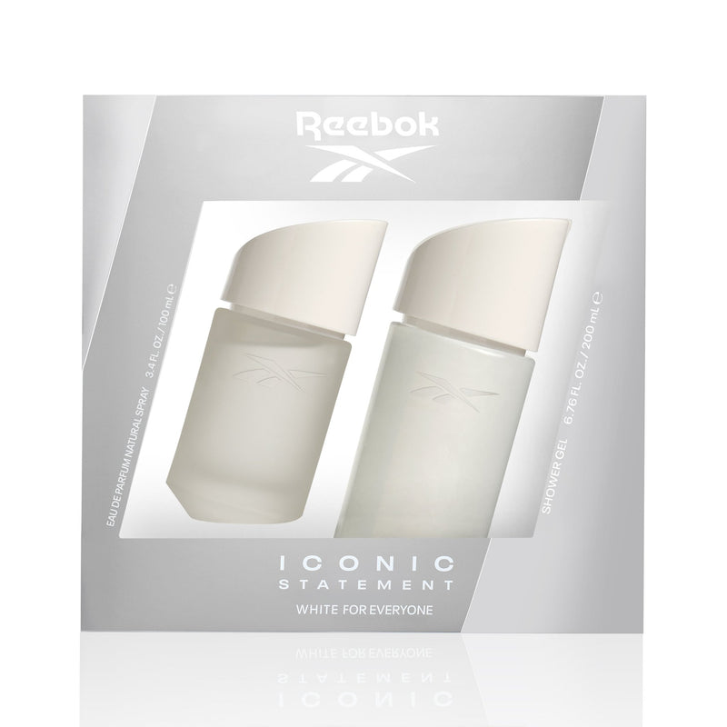 Set Reebok Iconic White Unisex EDP 100ml + Gel 200ml - Farmacias Arrocha