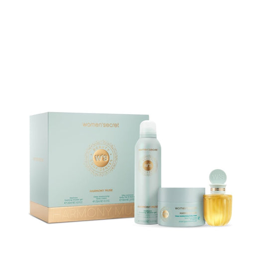Set Women Secret Beauty Confidence Harmony Muse FG 200ml + Body Cream 250ml + Body Oil 100ml - Farmacias Arrocha