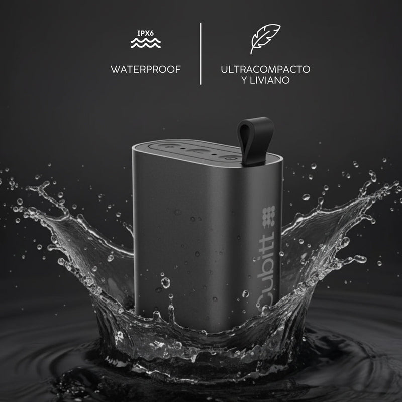 CUBITT POWER MINI SPEAKER BLACK - Farmacias Arrocha