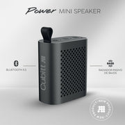 CUBITT POWER MINI SPEAKER GUN METAL - Farmacias Arrocha